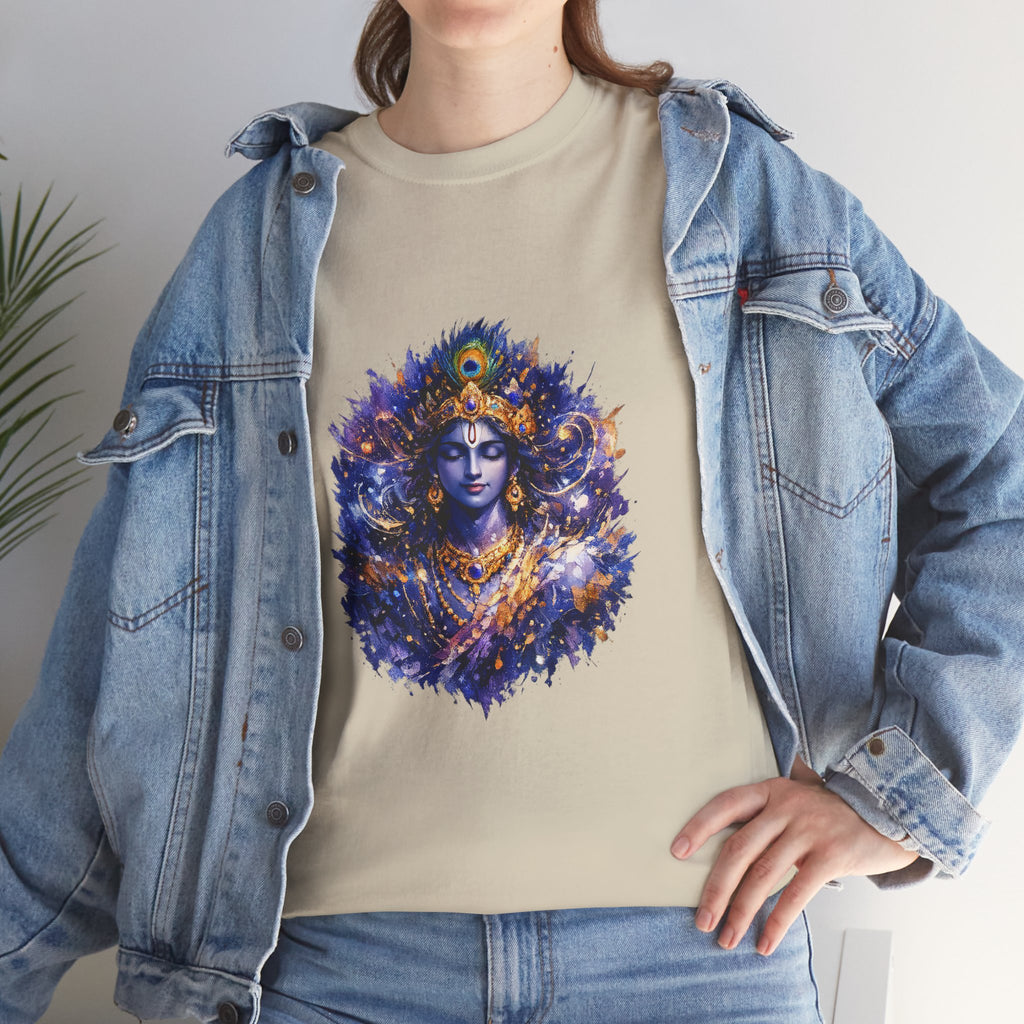 Krishna Cosmic T-Shirt – Vishvarupa Inspired Graphic Tee
