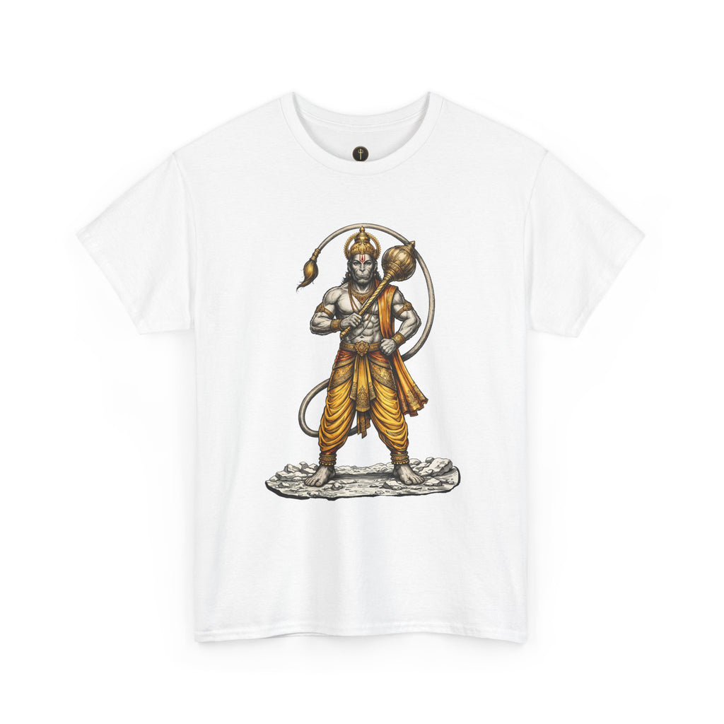Veer Hanuman T-Shirt – Strength, Courage & Discipline Design