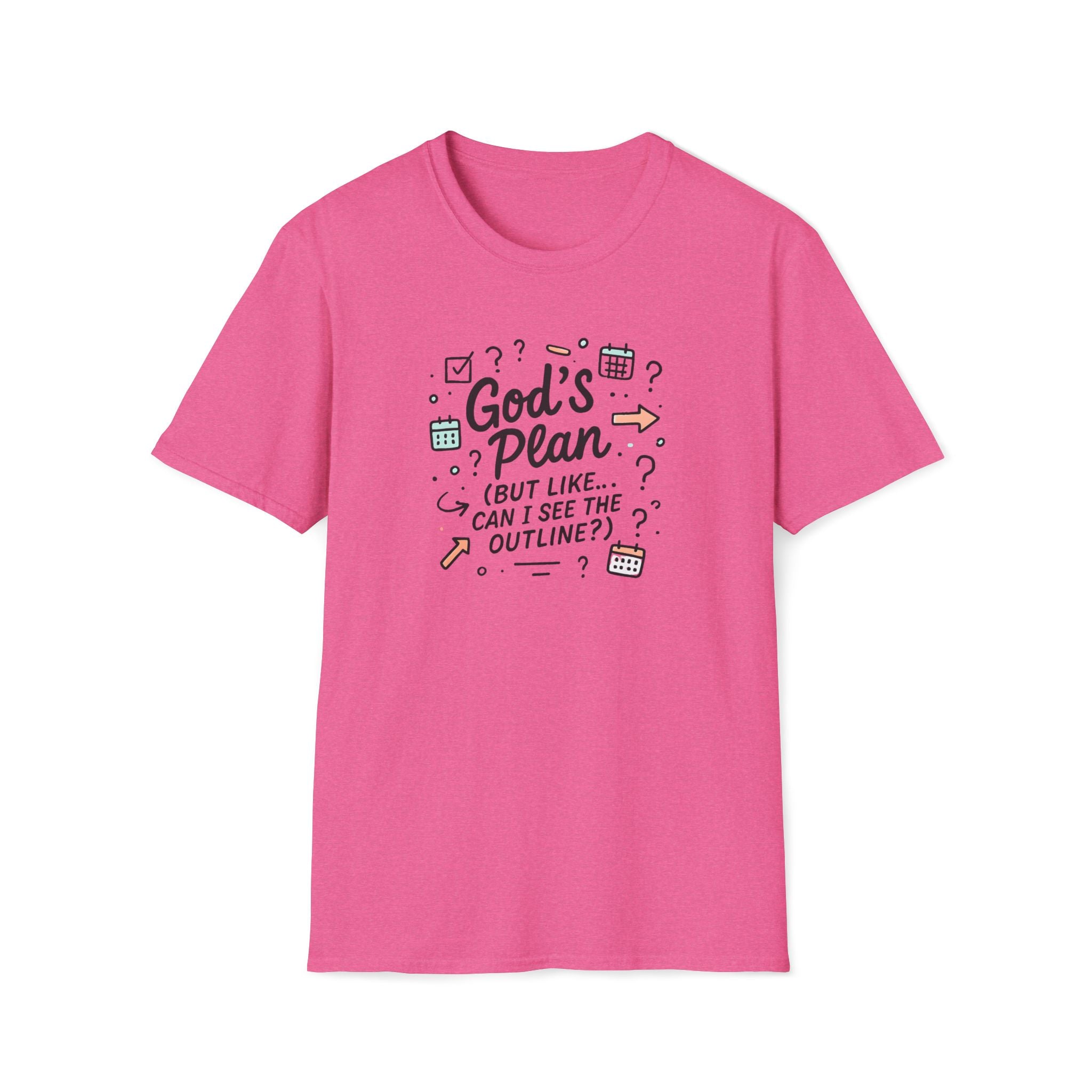 God's Plan Illustration T-Shirt