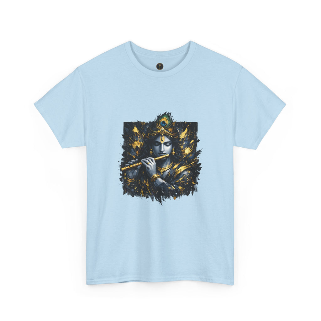 Krishna Black T-Shirt – Spiritual | Minimal Krishna