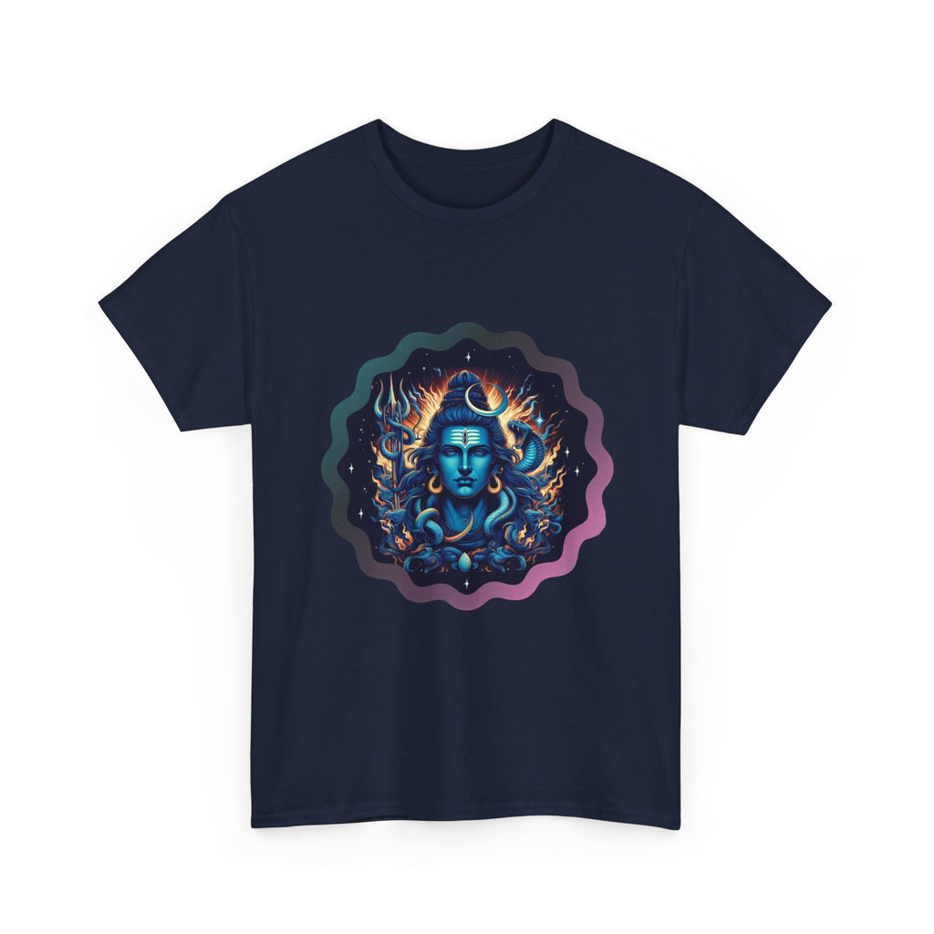 Lord Shiva Flame Graphic T-Shirt