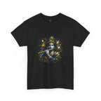 Krishna Black T-Shirt – Spiritual | Minimal Krishna