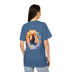 Shiva Cosmic Yantra Suede T-Shirt