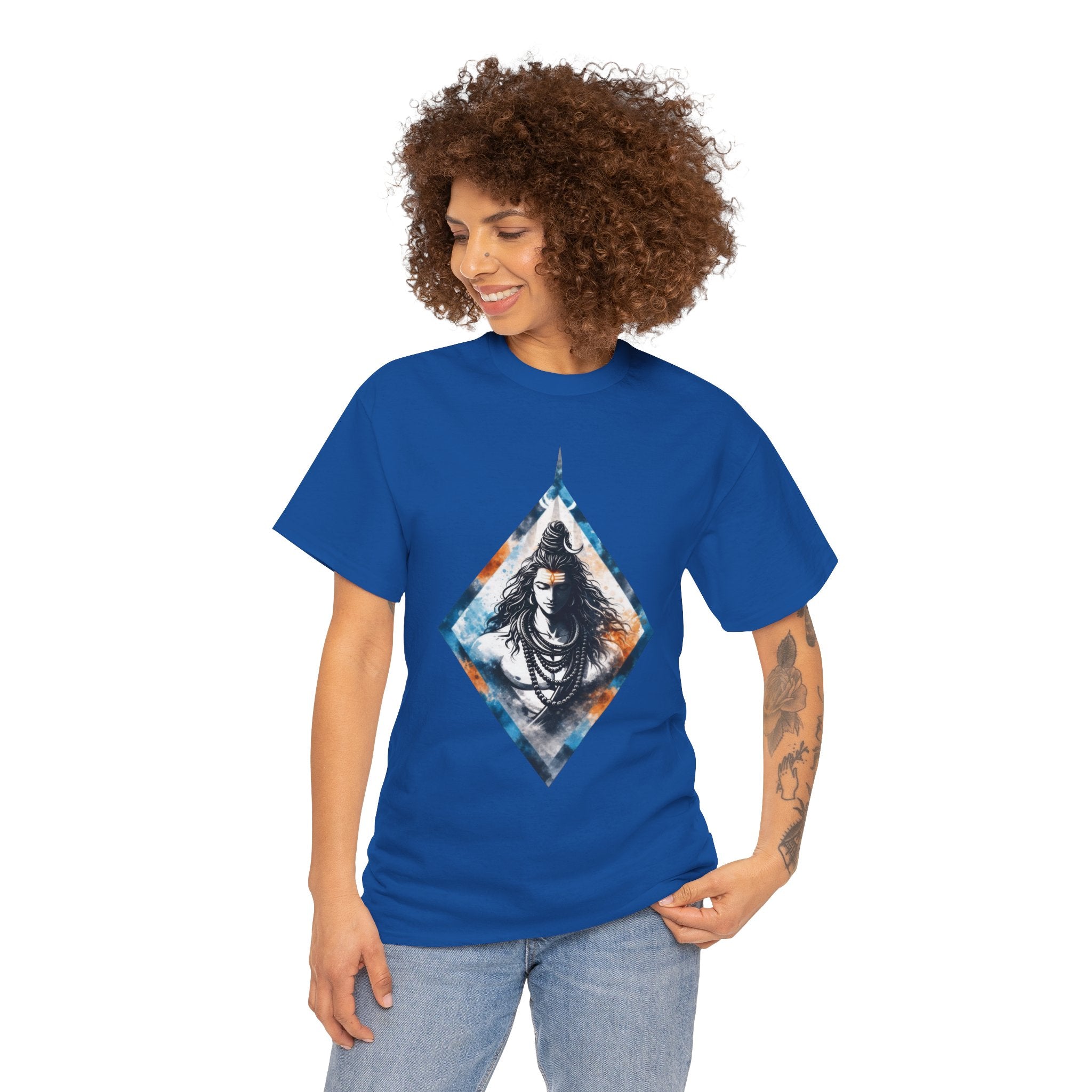 Mahadev Minimal T-Shirt - Shiva Third Eye, Awareness & Power Tee