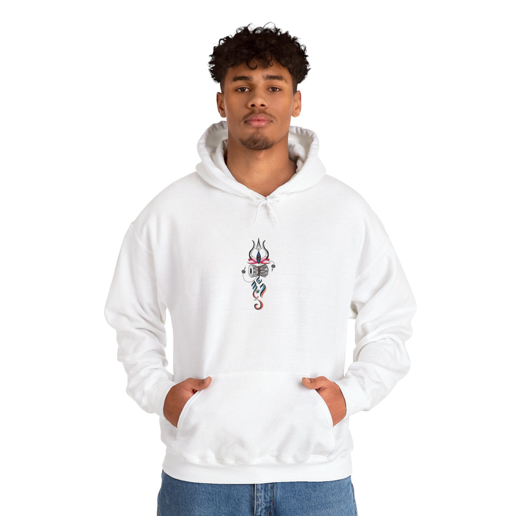Trishula Damaru Spiritual Hoodie