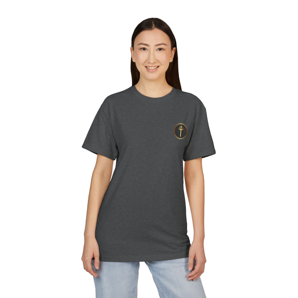 Shiva Cosmic Yantra Suede T-Shirt