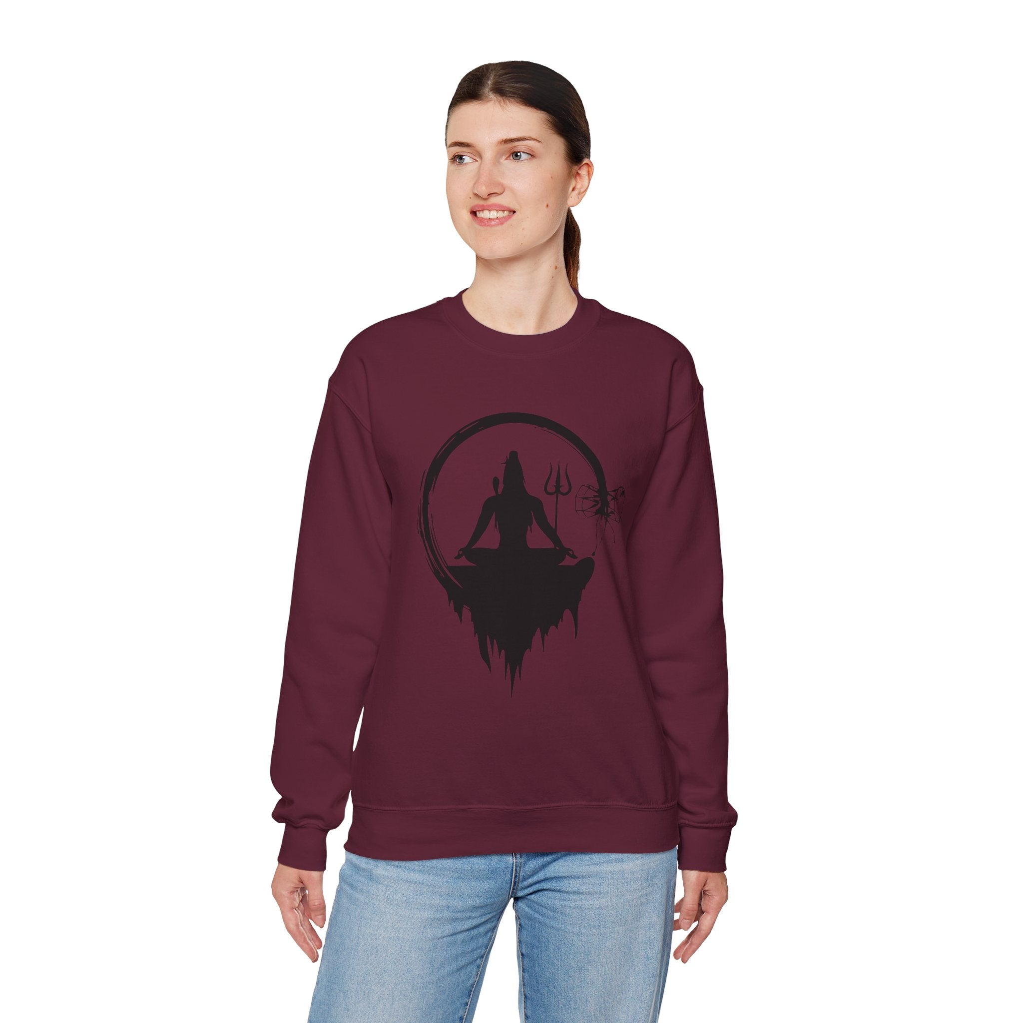 Lord Shiva Meditating Sweatshirt