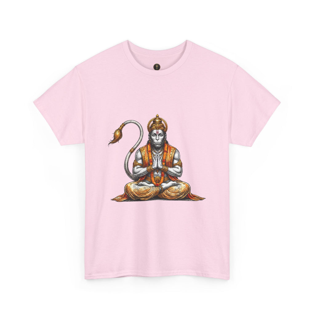Hanuman Meditation T-Shirt – Inner Stillness & Spiritual Discipline Design