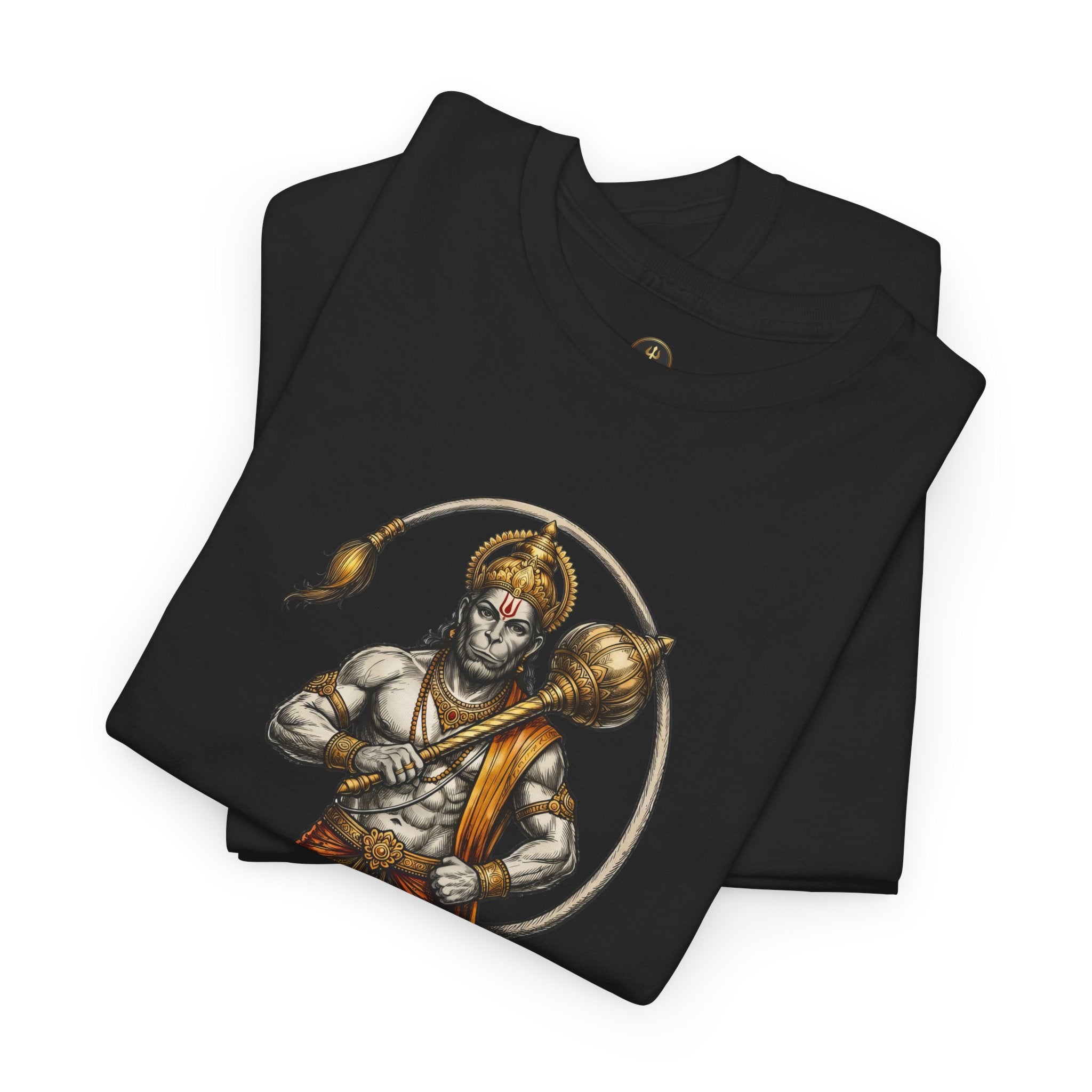 Veer Hanuman T-Shirt – Strength, Courage & Discipline Design