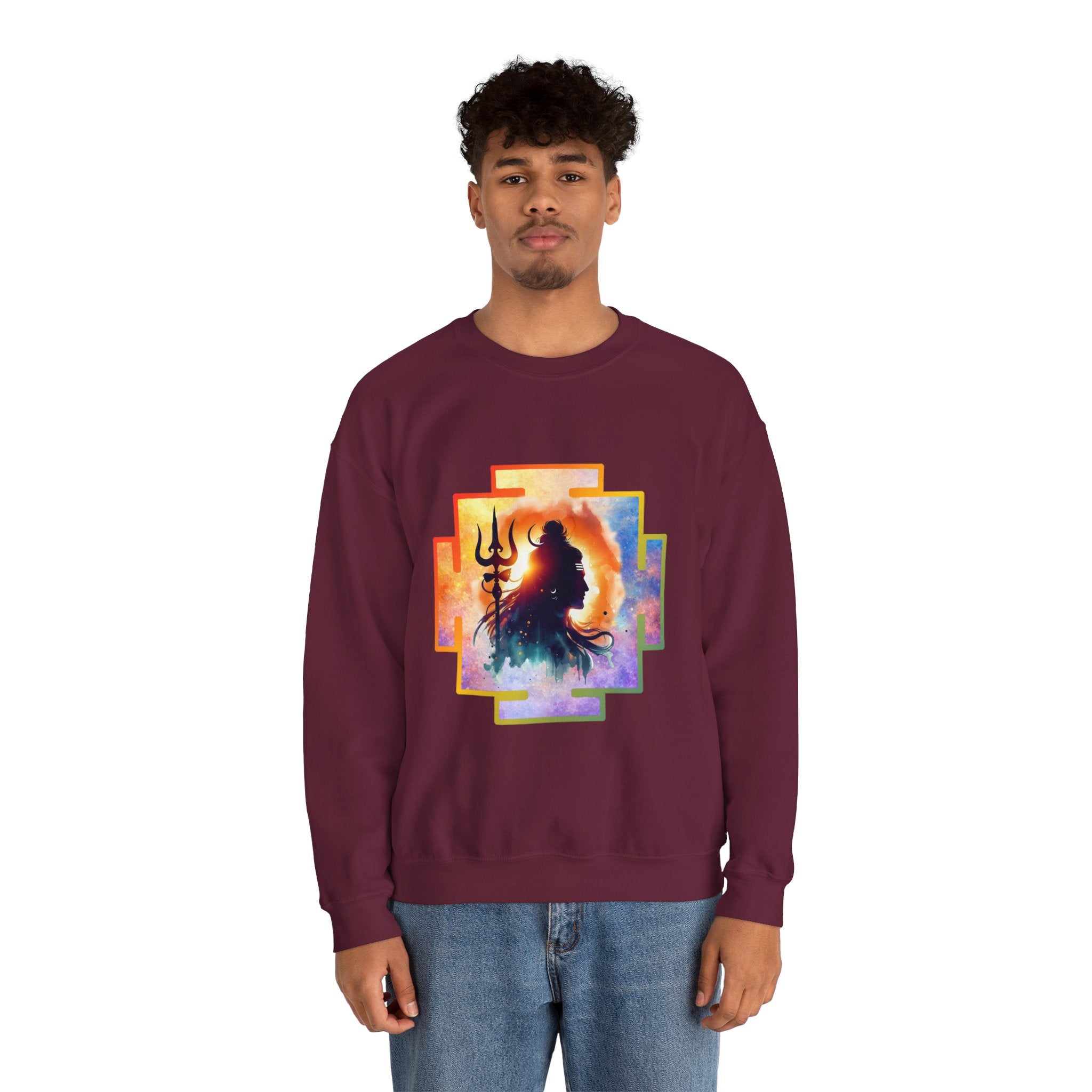 Shiva Cosmic Yantra Sweatshirt