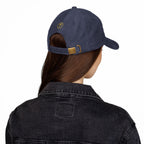 Shiva Tripundra Corduroy Embroidered Cap