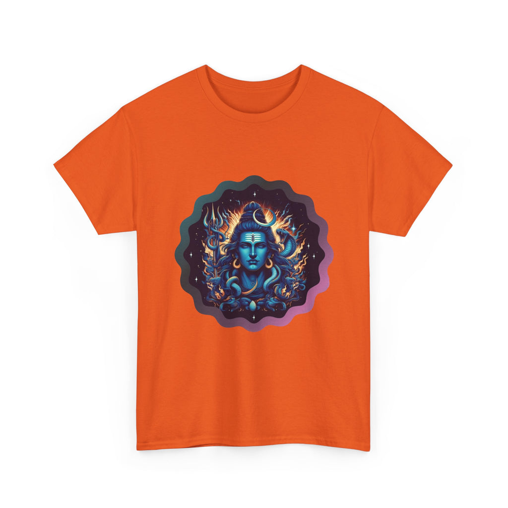 Lord Shiva Flame Graphic T-Shirt