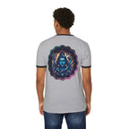 Lord Shiva Flame Ringer T‑Shirt