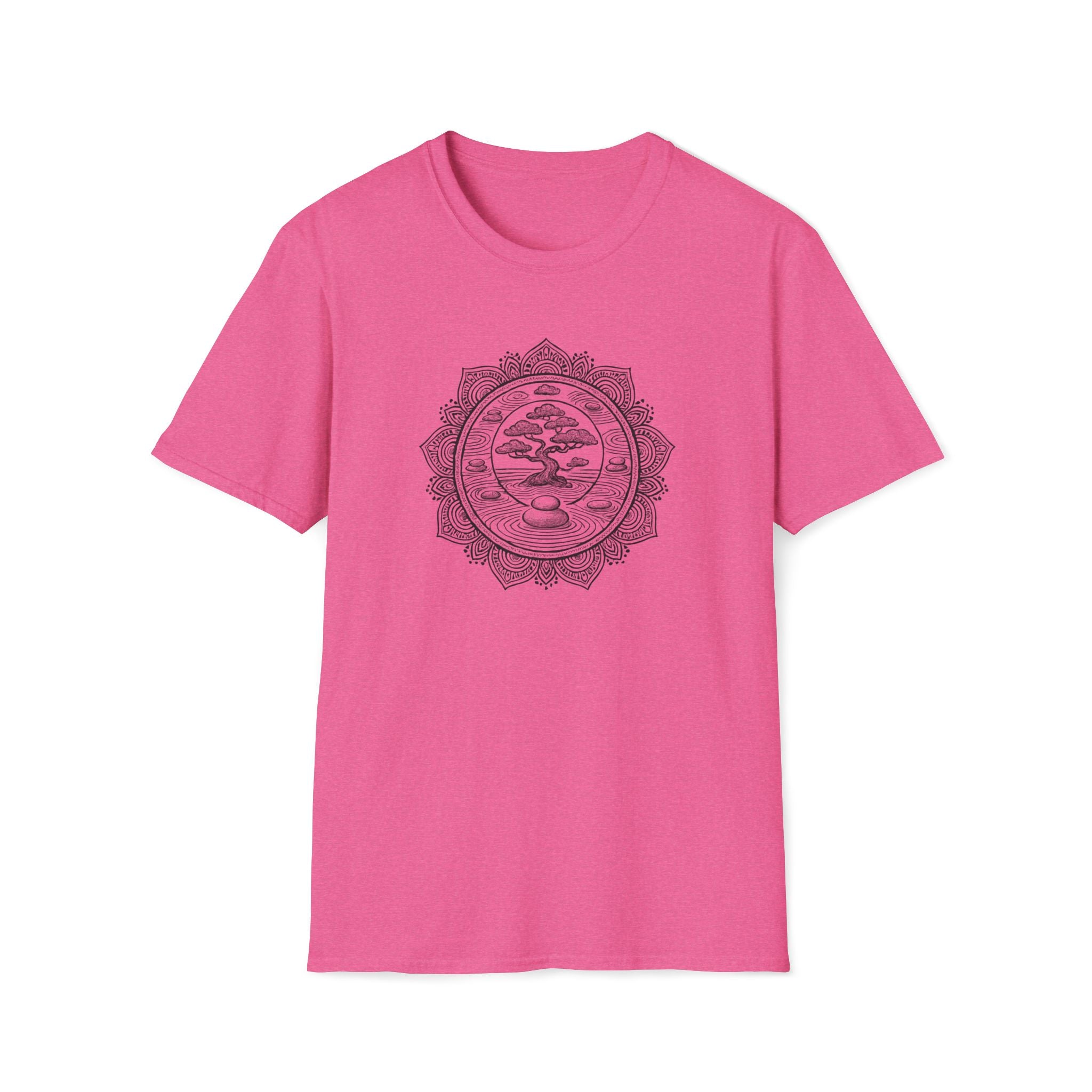 Zen Bonsai Mandala T-Shirt