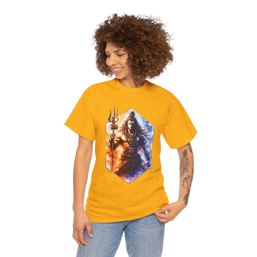 Shiva Trident T-Shirt - Destroyer of Illusion, Strength & Transformation Tee