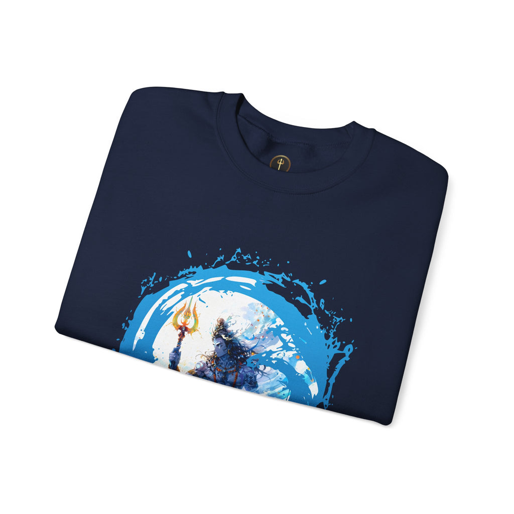 Mythic Shiva Trident Artwork — Crewneck Sweatshirt