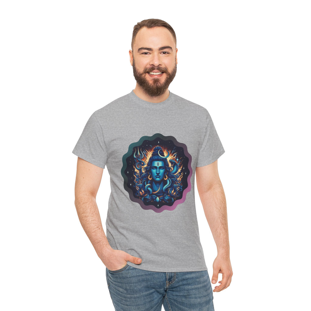 Lord Shiva Flame Graphic T-Shirt