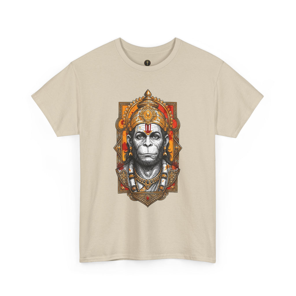 Hanuman The Watcher T-Shirt – Calm Strength & Inner Awareness Design
