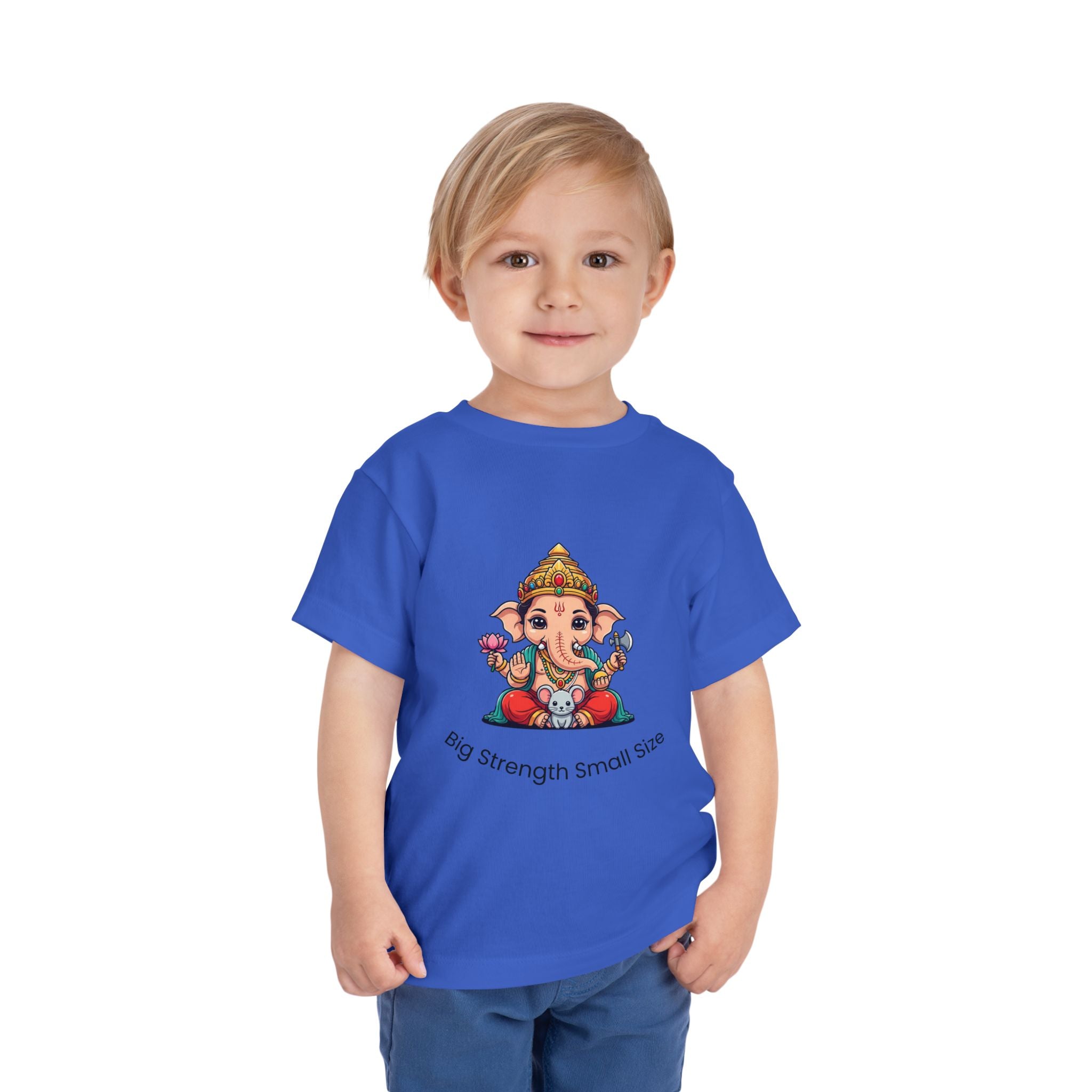 Baby Ganesha “Big Strength Small Size” Kids T-Shirt