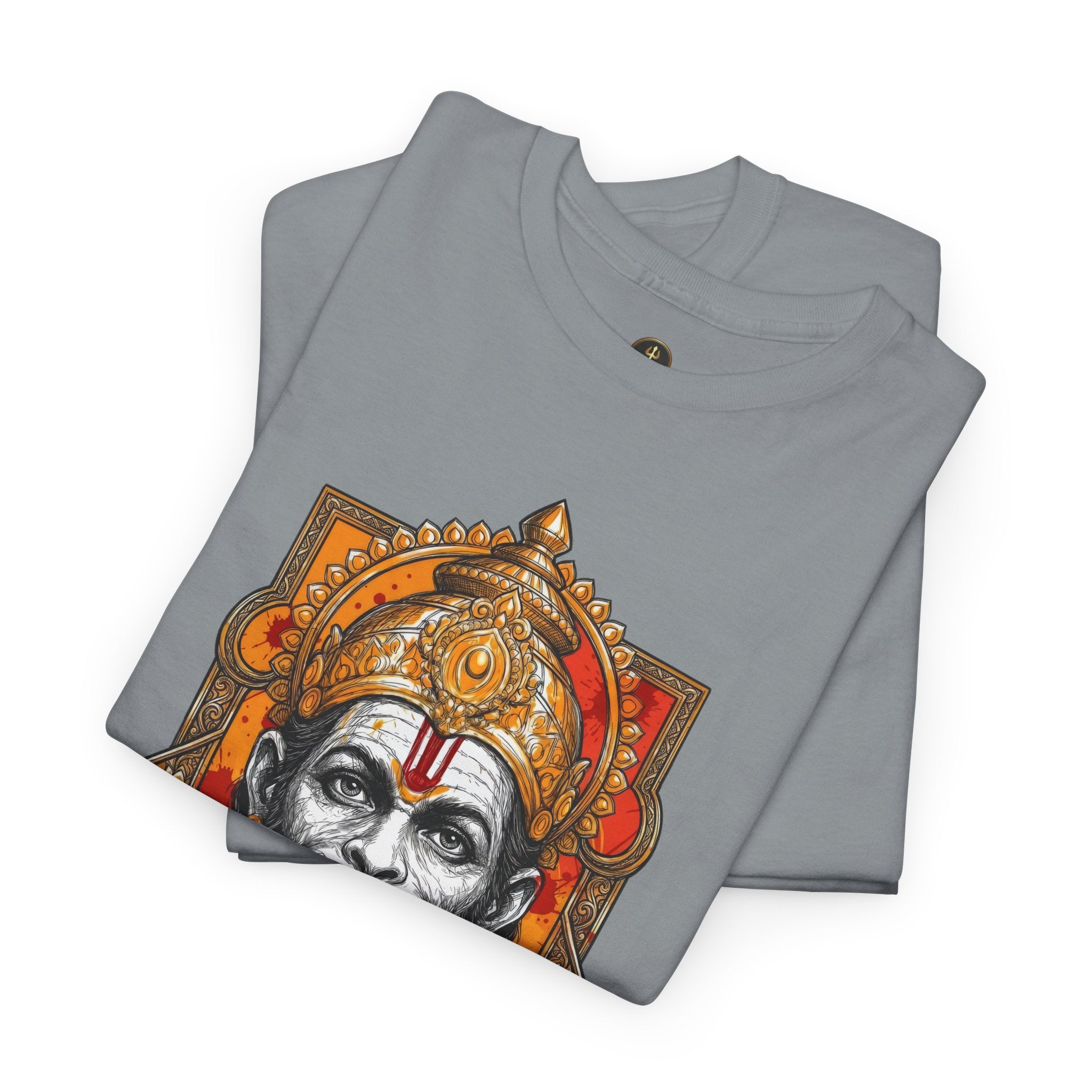 Hanuman The Watcher T-Shirt – Calm Strength & Inner Awareness Design