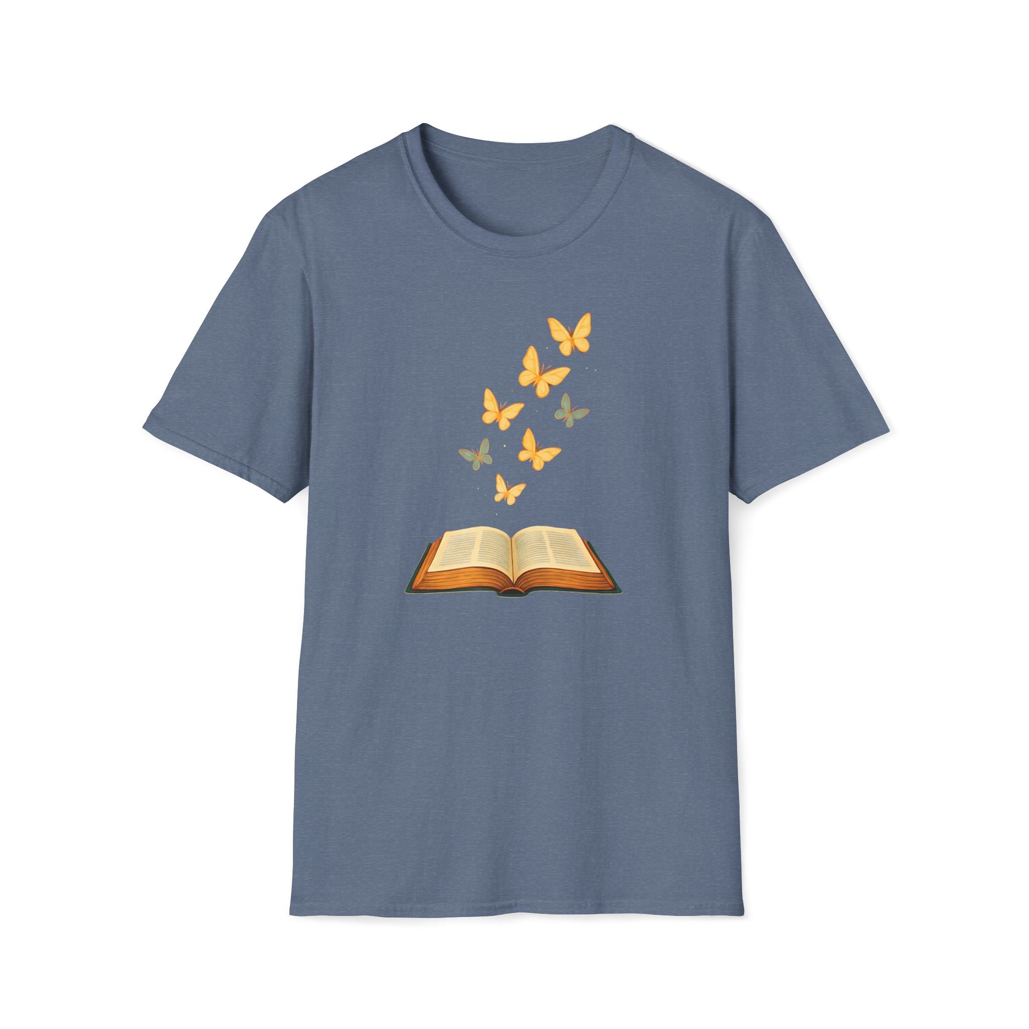 Butterflies Rise from Book T-Shirt