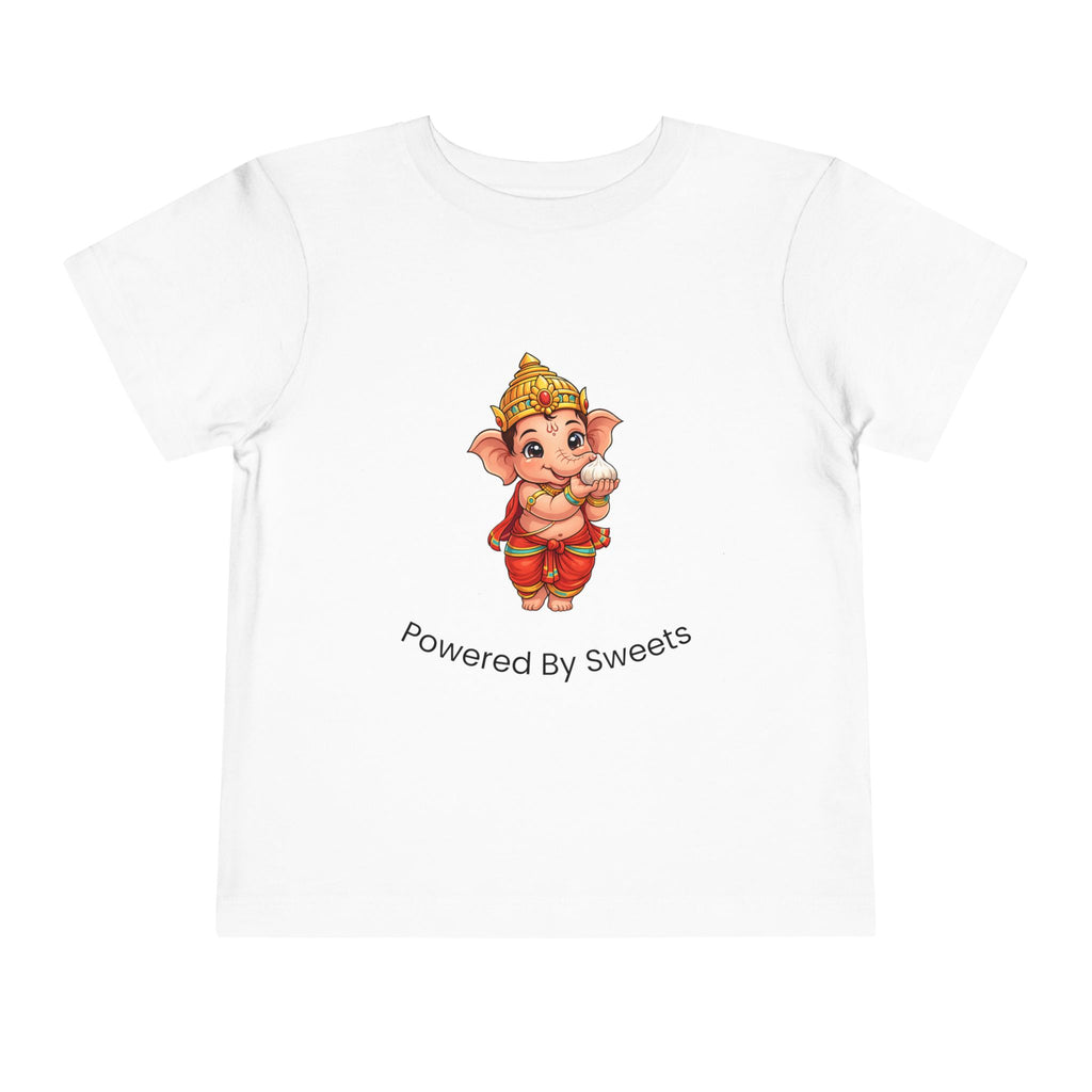 Baby Ganesha “Powered By Sweets” Kids T-Shirt