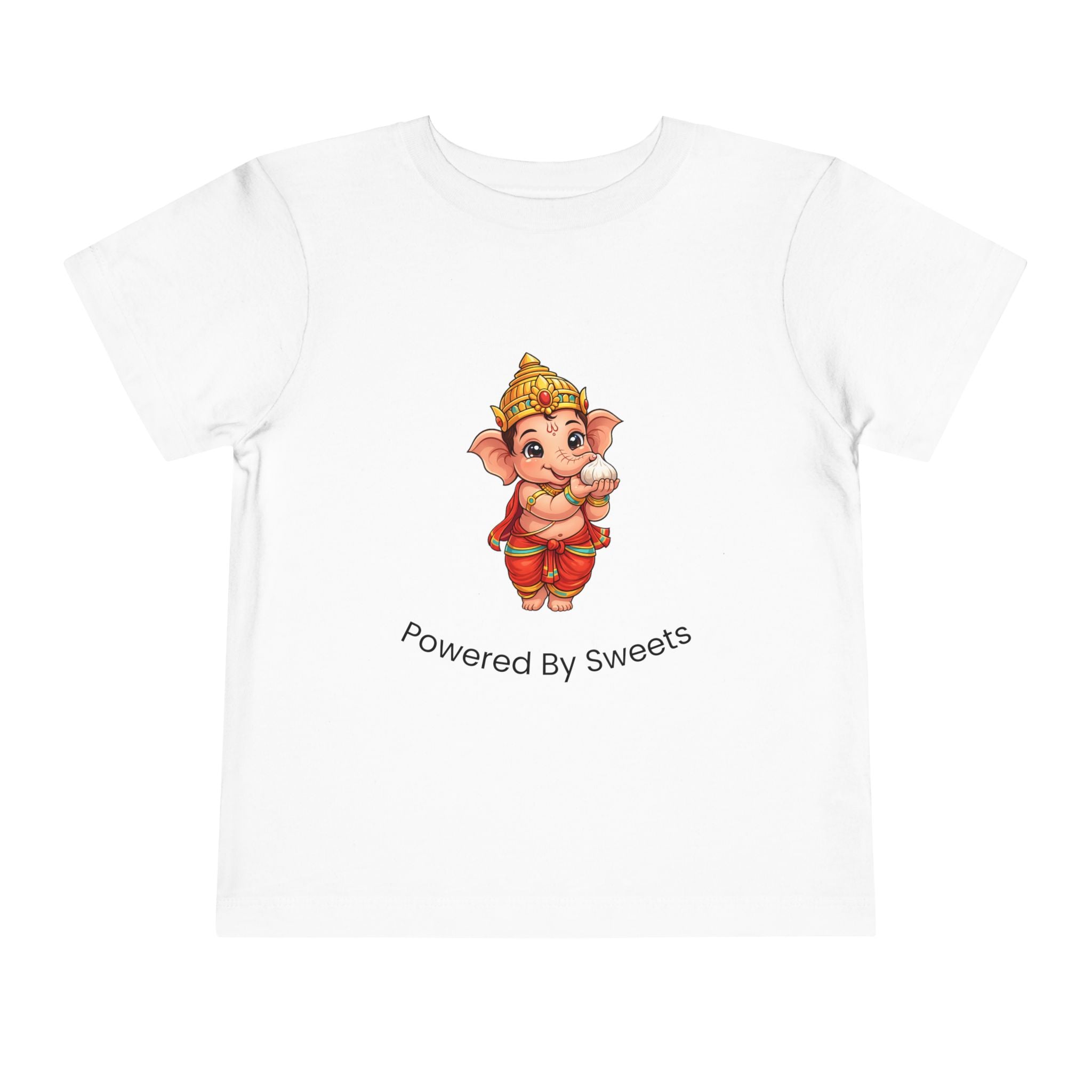 Baby Ganesha “Powered By Sweets” Kids T-Shirt