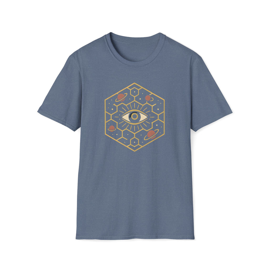 Cosmic Eye Hexagon T-Shirt