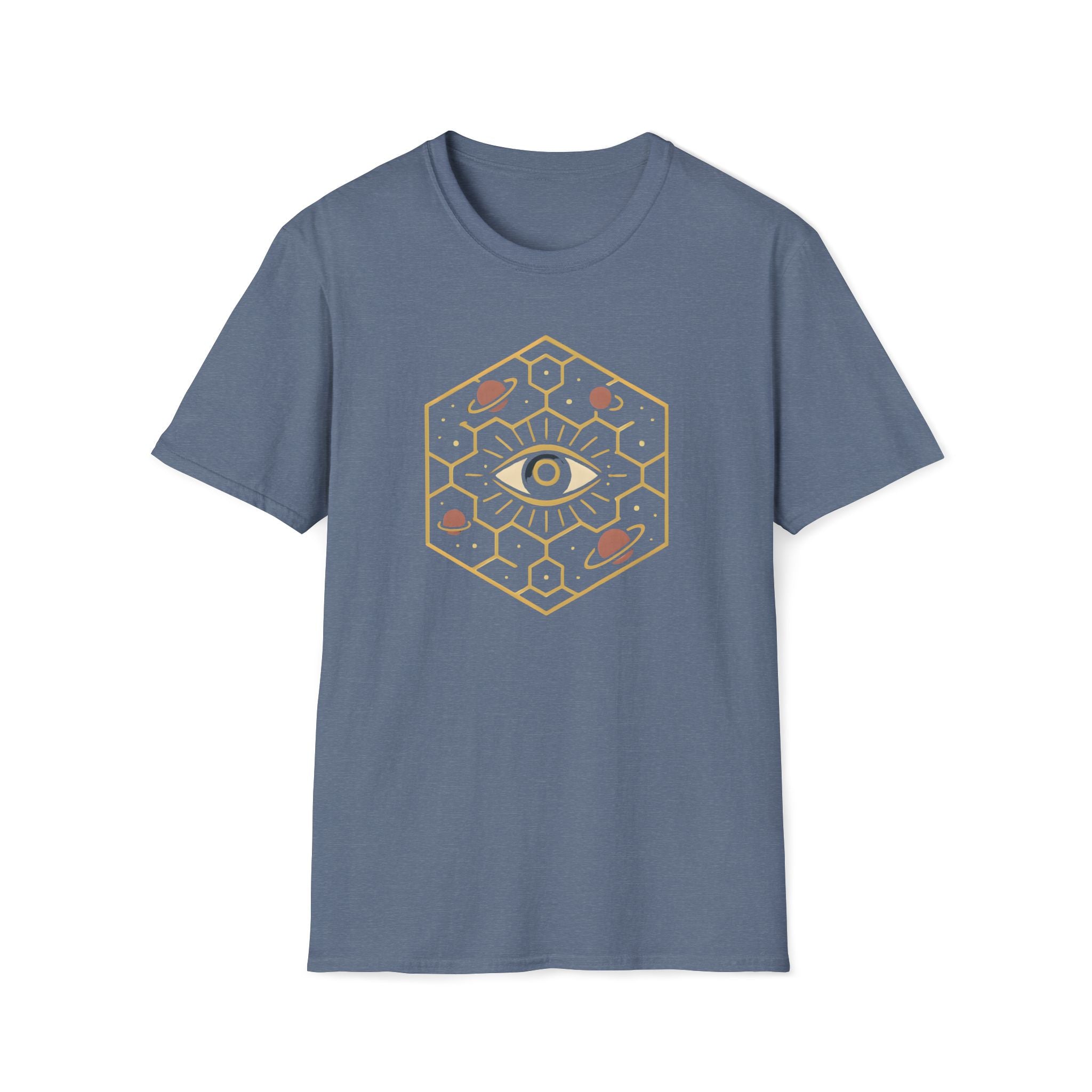 Cosmic Eye Hexagon T-Shirt