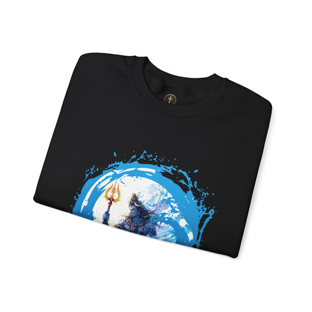 Mythic Shiva Trident Artwork — Crewneck Sweatshirt