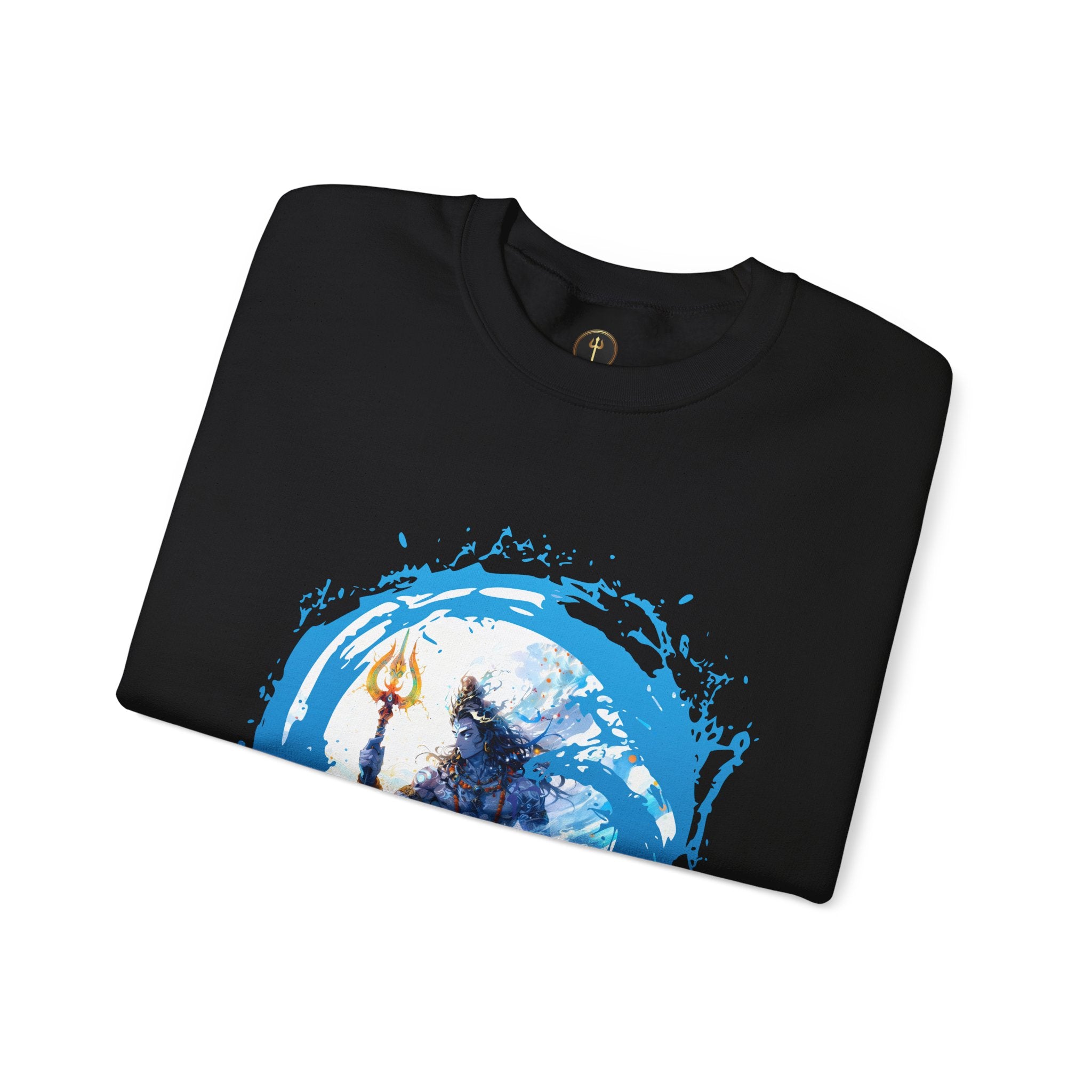Mythic Shiva Trident Artwork — Crewneck Sweatshirt