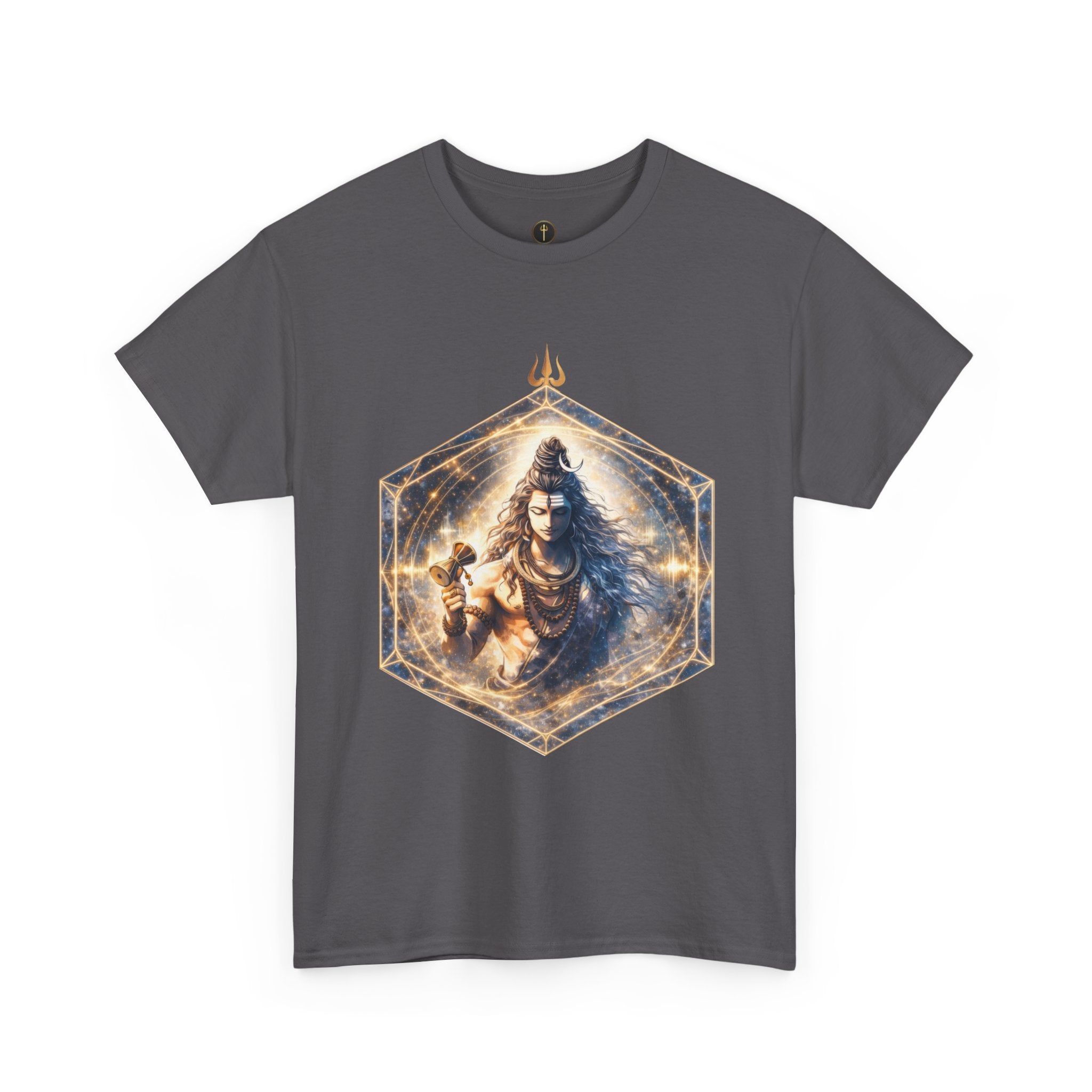 Shiva Damaru T-Shirt - Om Sound, Vibration & Spiritual Energy Tee