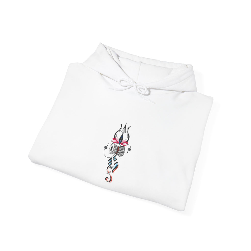 Trishula Damaru Spiritual Hoodie