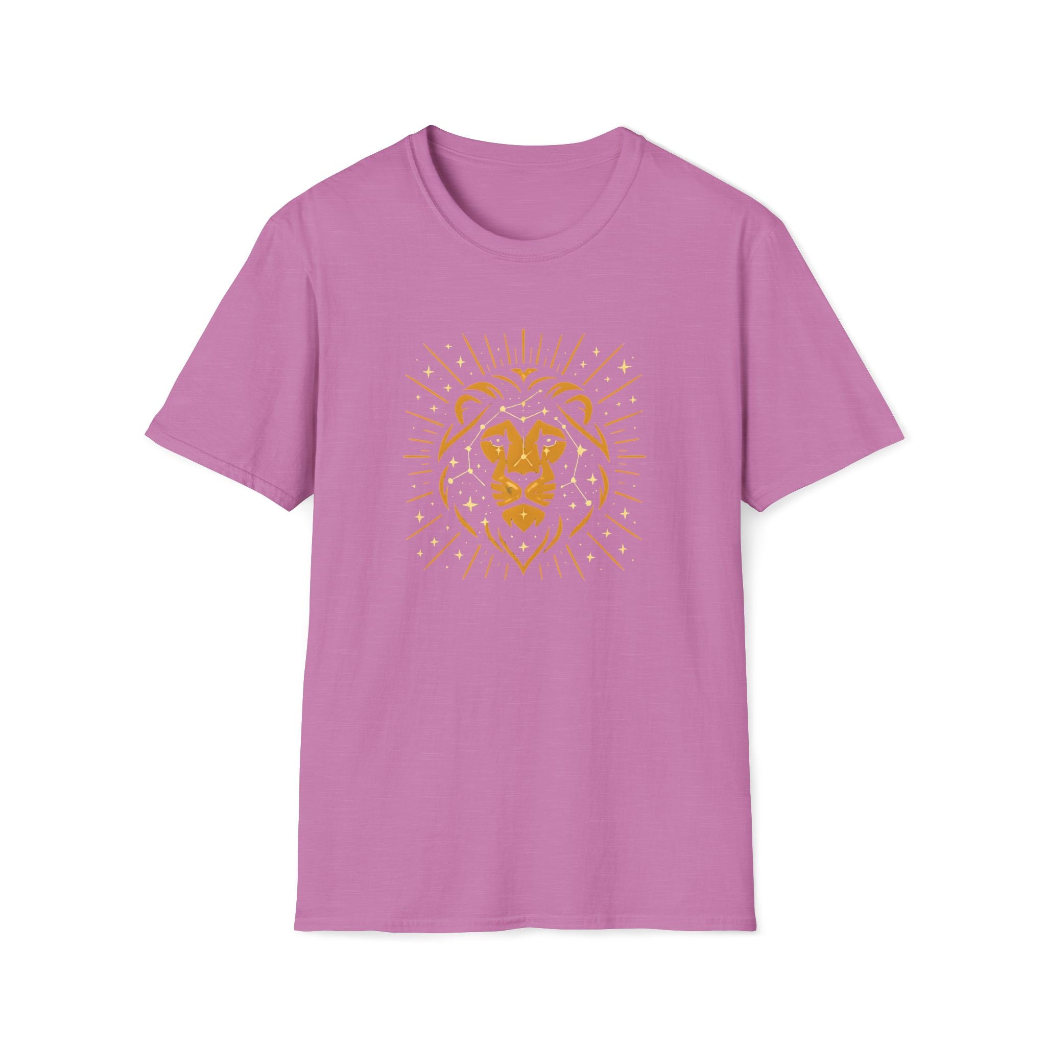 Golden Lion Constellation T-Shirt