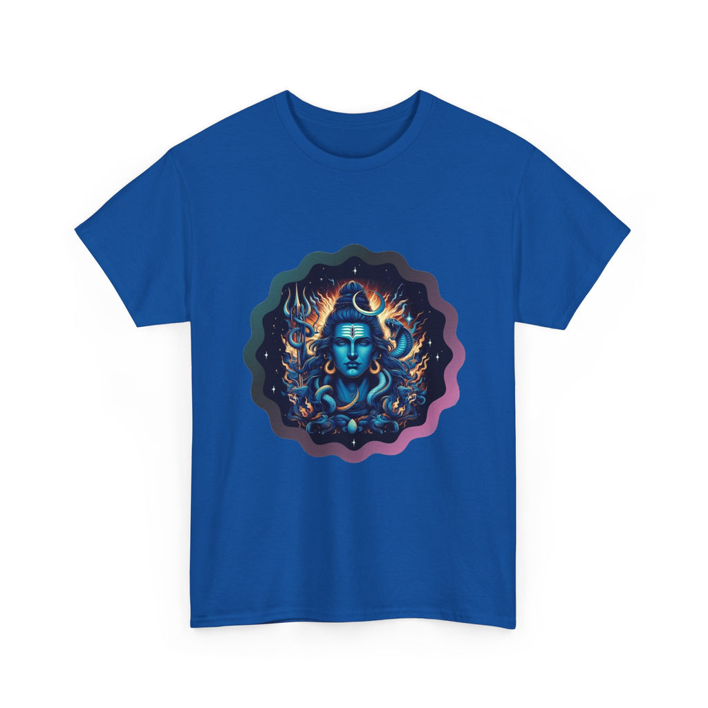 Lord Shiva Flame Graphic T-Shirt