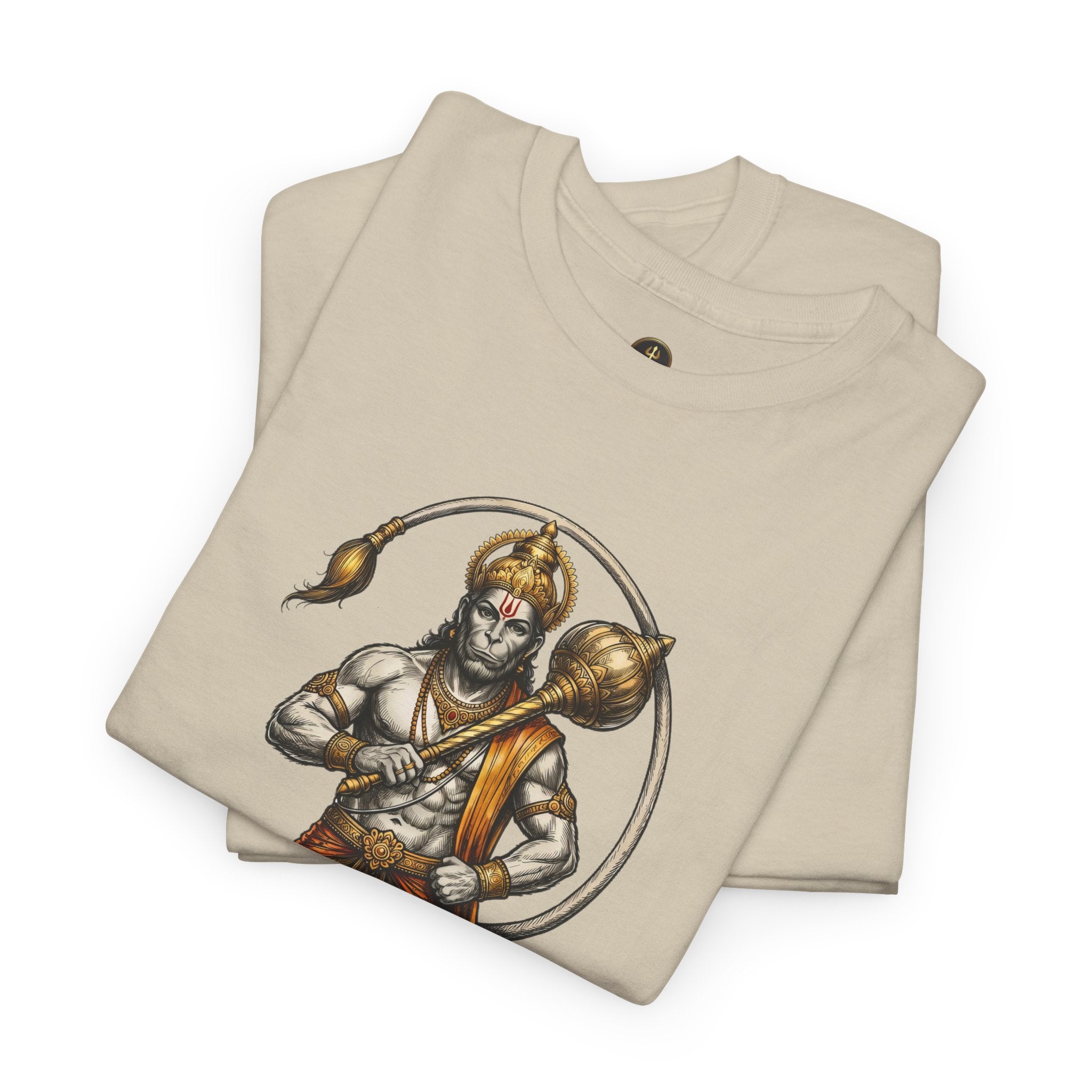 Veer Hanuman T-Shirt – Strength, Courage & Discipline Design