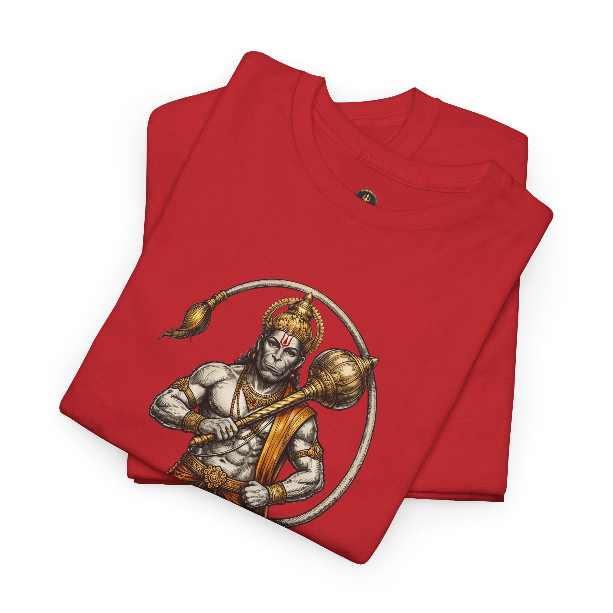 Veer Hanuman T-Shirt – Strength, Courage & Discipline Design