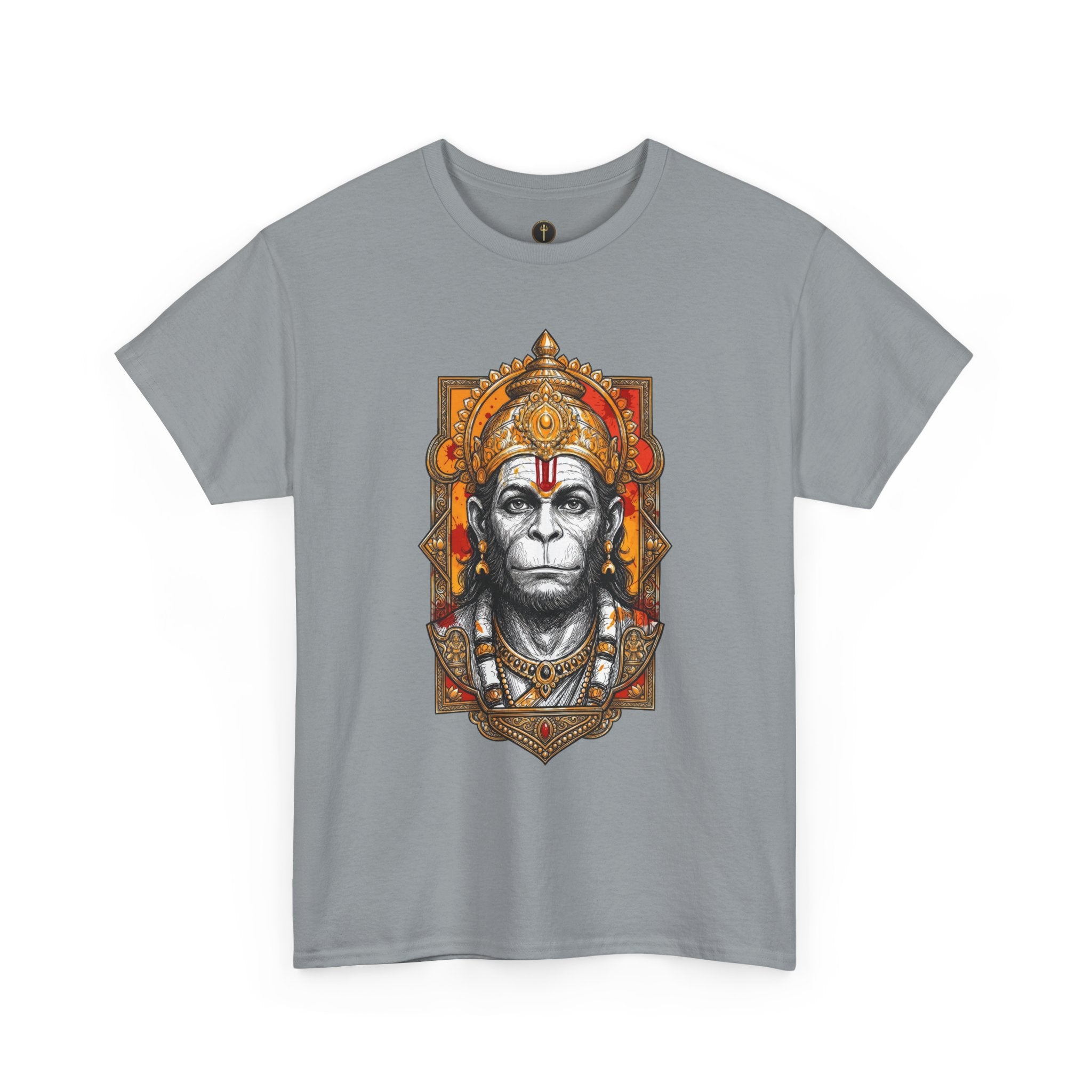 Hanuman The Watcher T-Shirt – Calm Strength & Inner Awareness Design