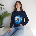 Mythic Shiva Trident Artwork — Crewneck Sweatshirt