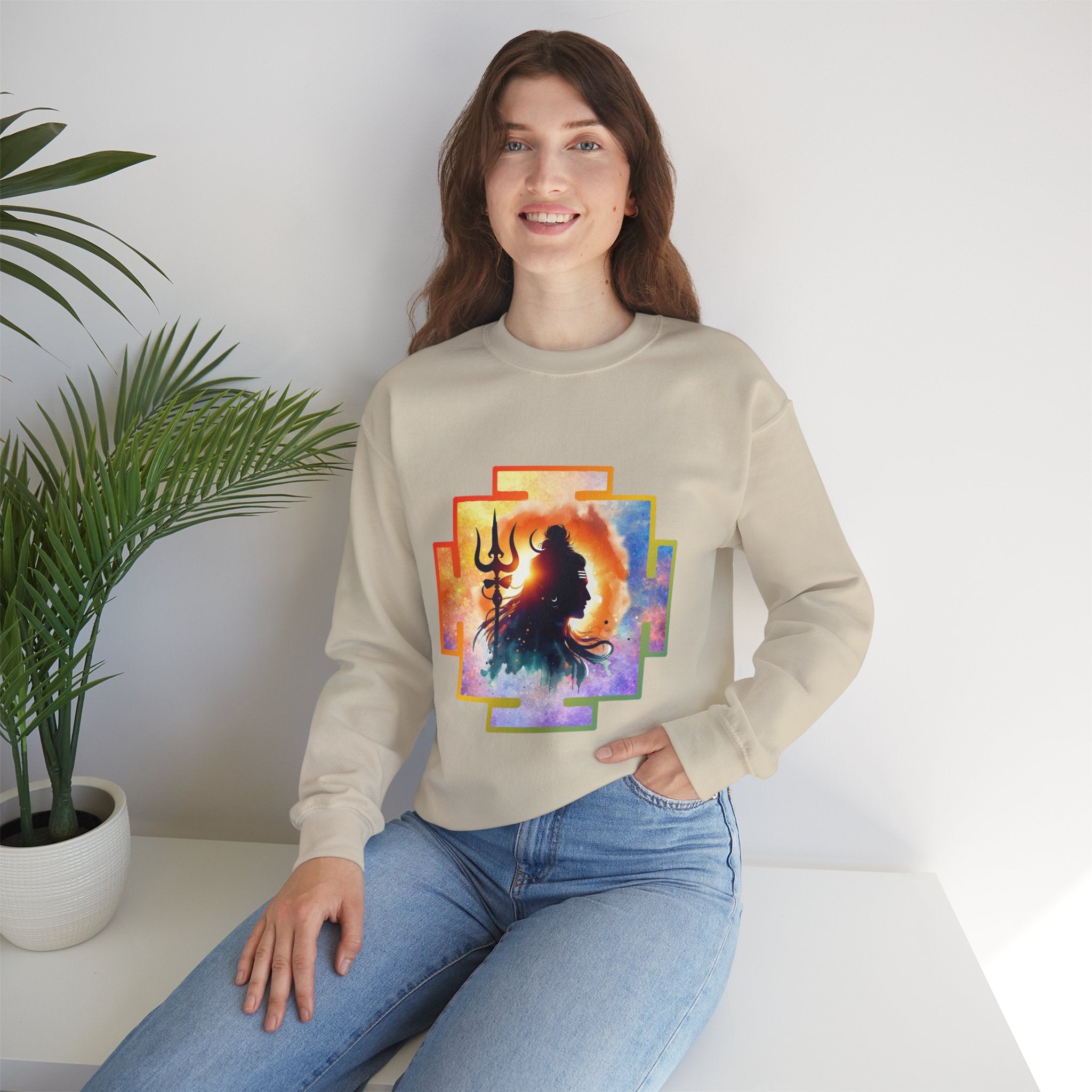 Shiva Cosmic Yantra Sweatshirt
