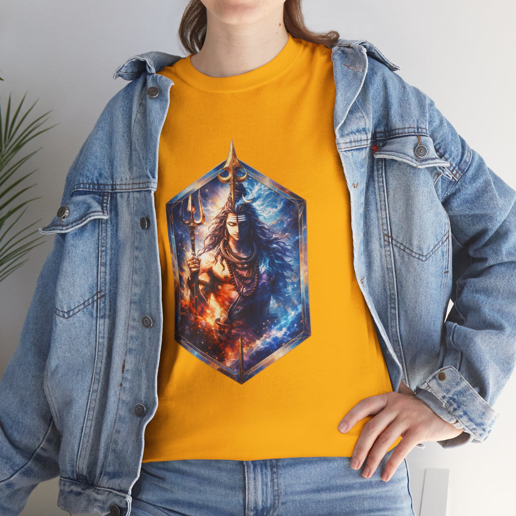 Cosmic Shiva T-Shirt – Universe Energy, Balance & Consciousness Tee