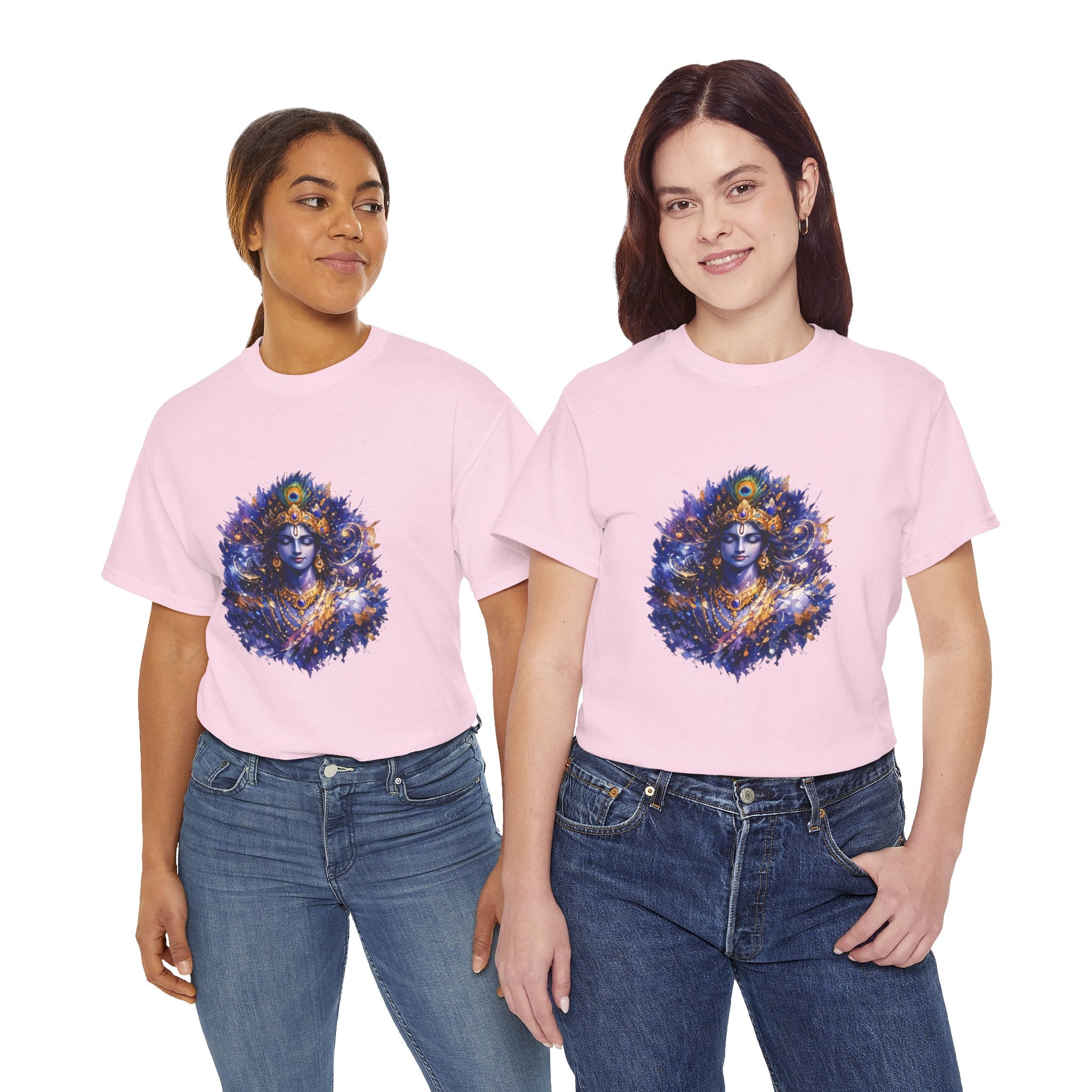 Krishna Cosmic T-Shirt – Vishvarupa Inspired Graphic Tee