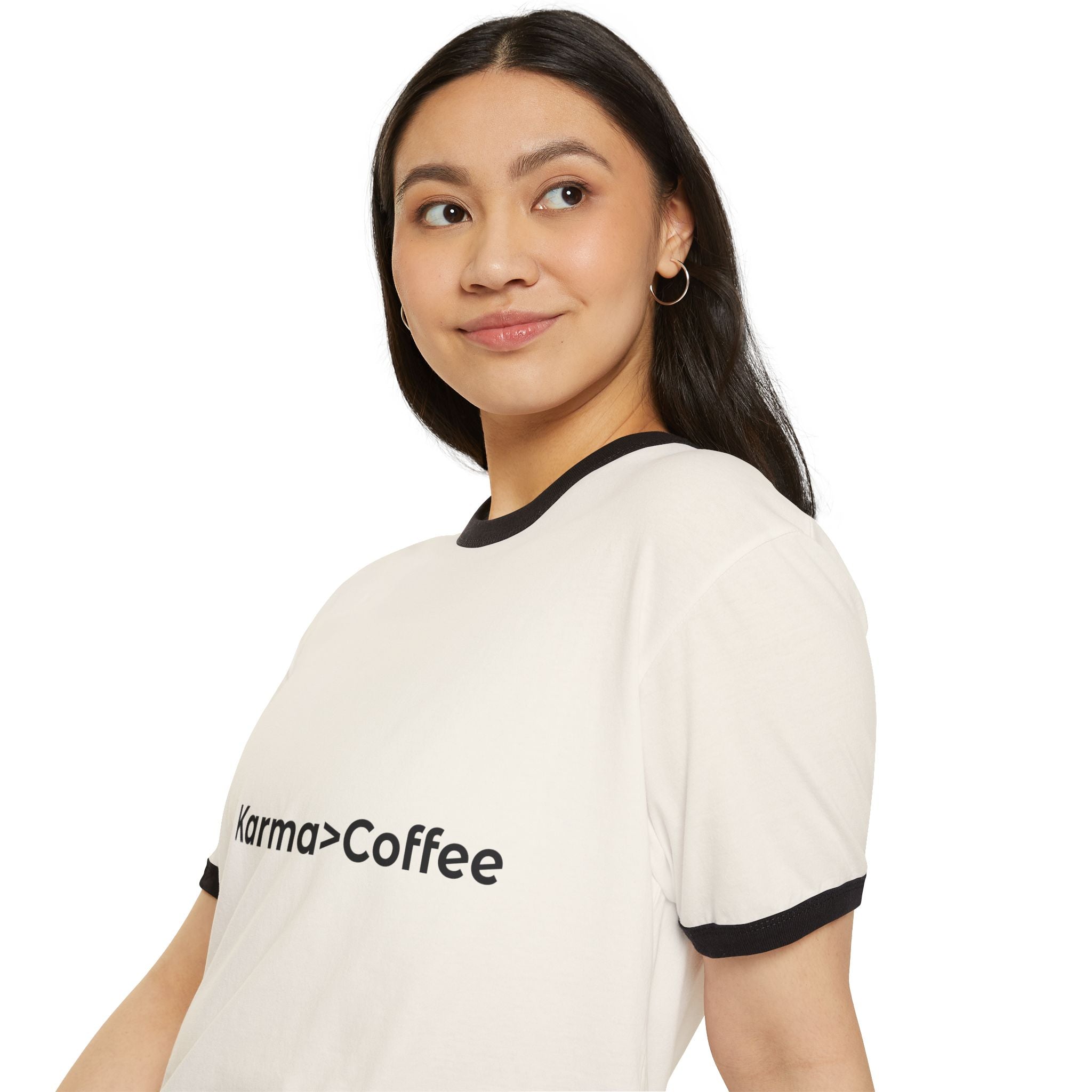 Karma > Coffee Ringer T-Shirt