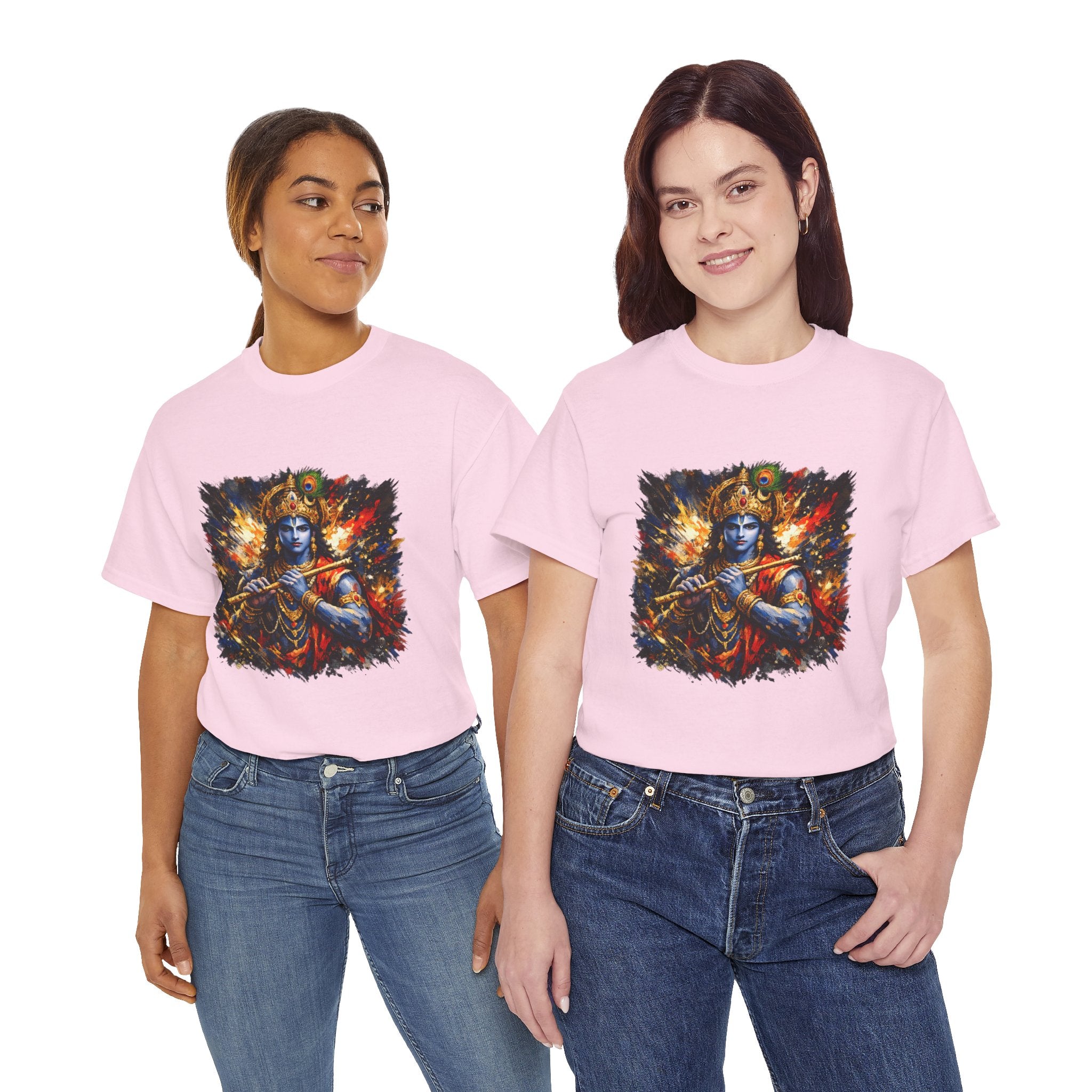 Krishna Warrior T-Shirt – | Spiritual Strength Shirt