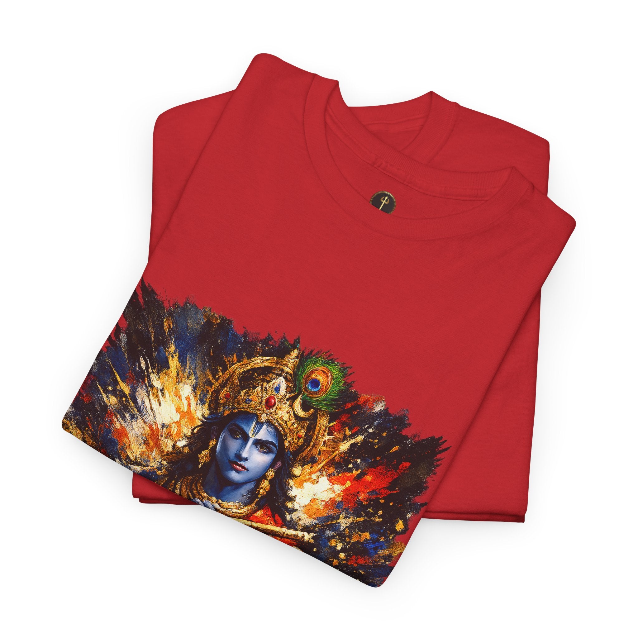 Krishna Warrior T-Shirt – | Spiritual Strength Shirt