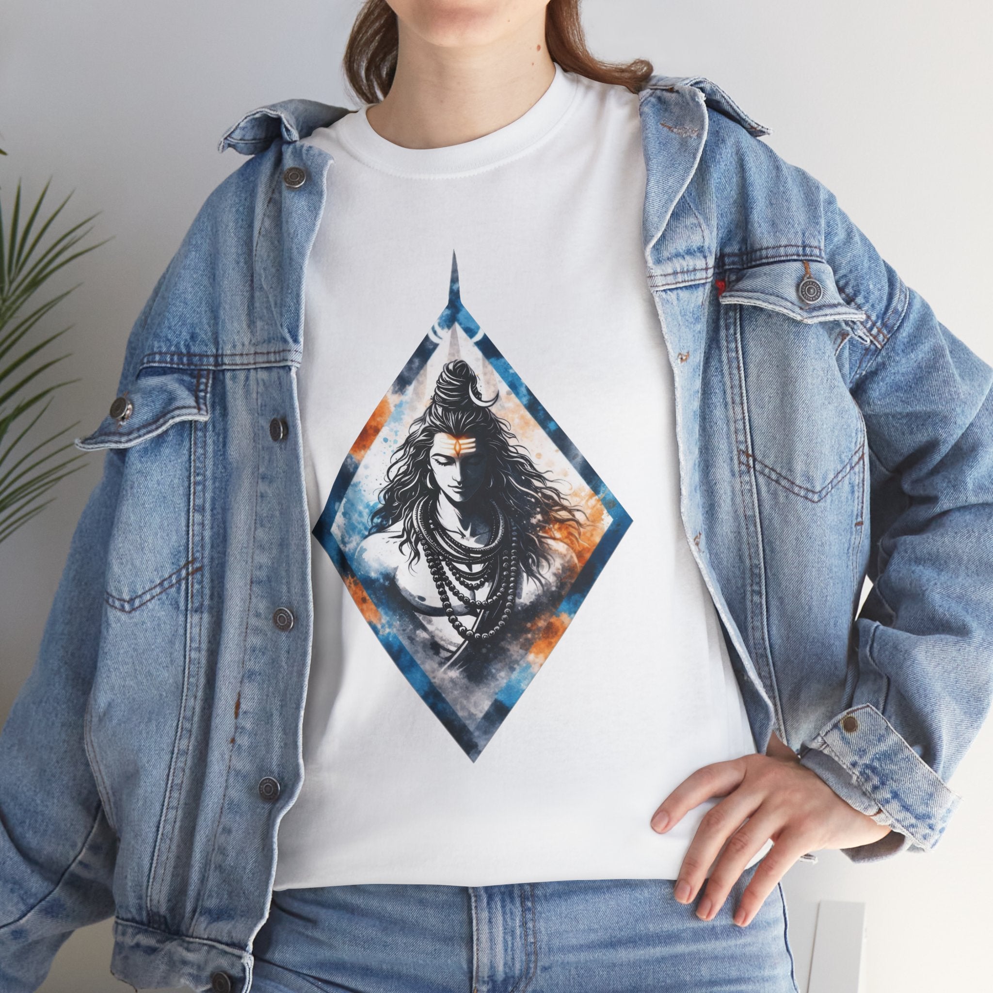 Mahadev Minimal T-Shirt - Shiva Third Eye, Awareness & Power Tee