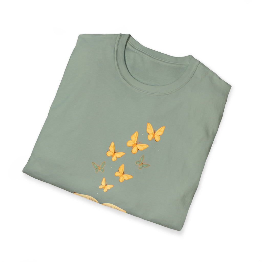 Butterflies Rise from Book T-Shirt