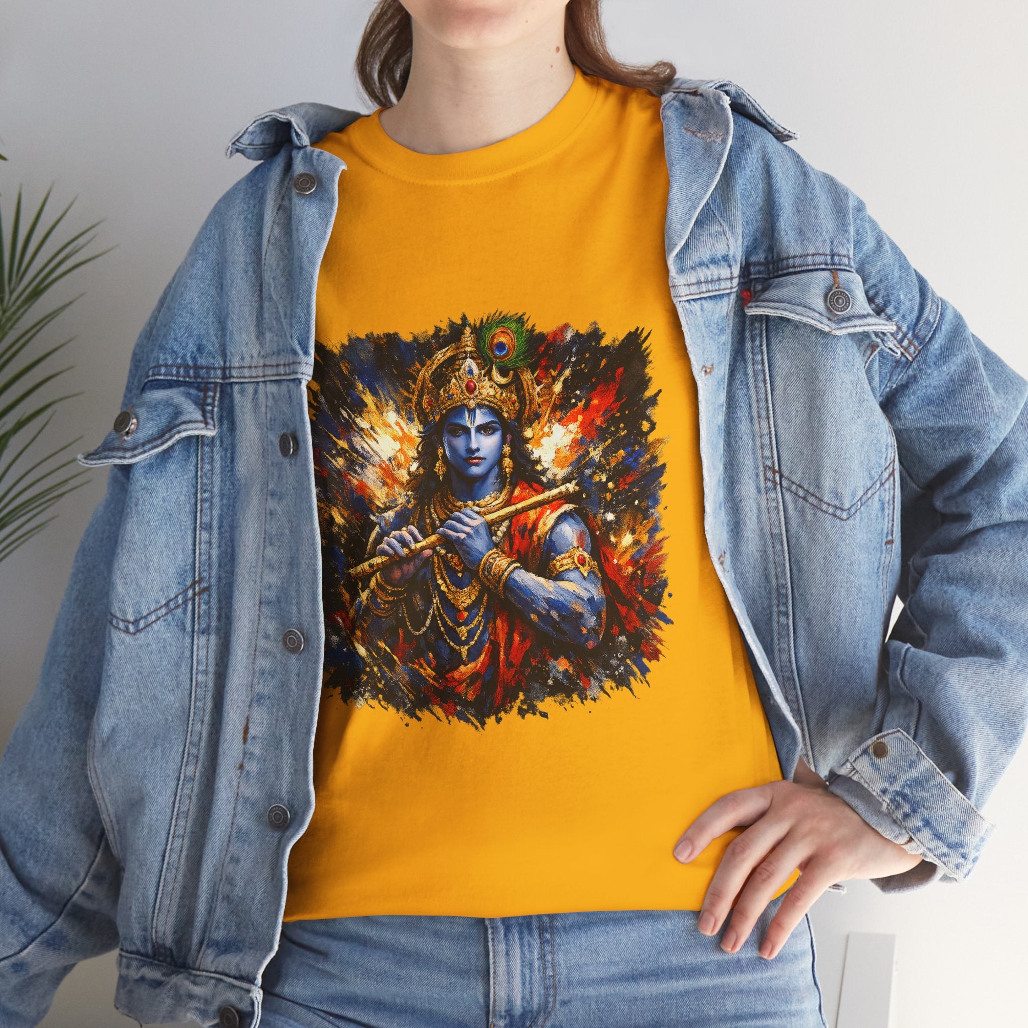 Krishna Warrior T-Shirt – | Spiritual Strength Shirt