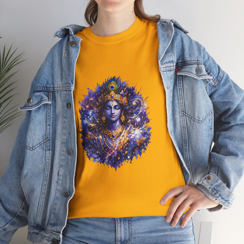 Krishna Cosmic T-Shirt – Vishvarupa Inspired Graphic Tee