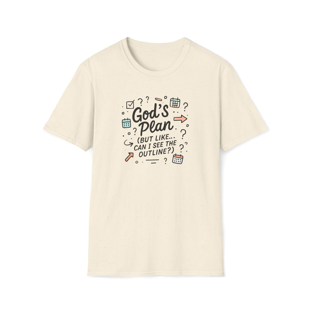 God's Plan Illustration T-Shirt